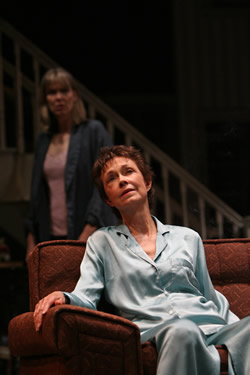 Amy Morton as Barbara (left) and Deanna Dunagan as Violet in Tracy Letts's "August: Osage County," Imperial Theatre, NYC, 2007. Photo: Joan Marcus