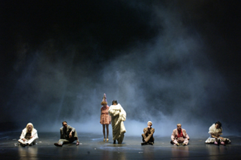 Chekhov's "Ivanov," directed by Dimiter Gotscheff, Volksbuhne, Berlin. Photo: Thomas Aurin