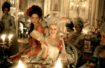 Kirsten Dunst in "Marie Antoinette," a Sony Pictures film directed by Sofia Coppola